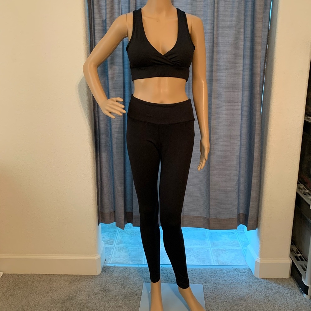 Matching sexy black set